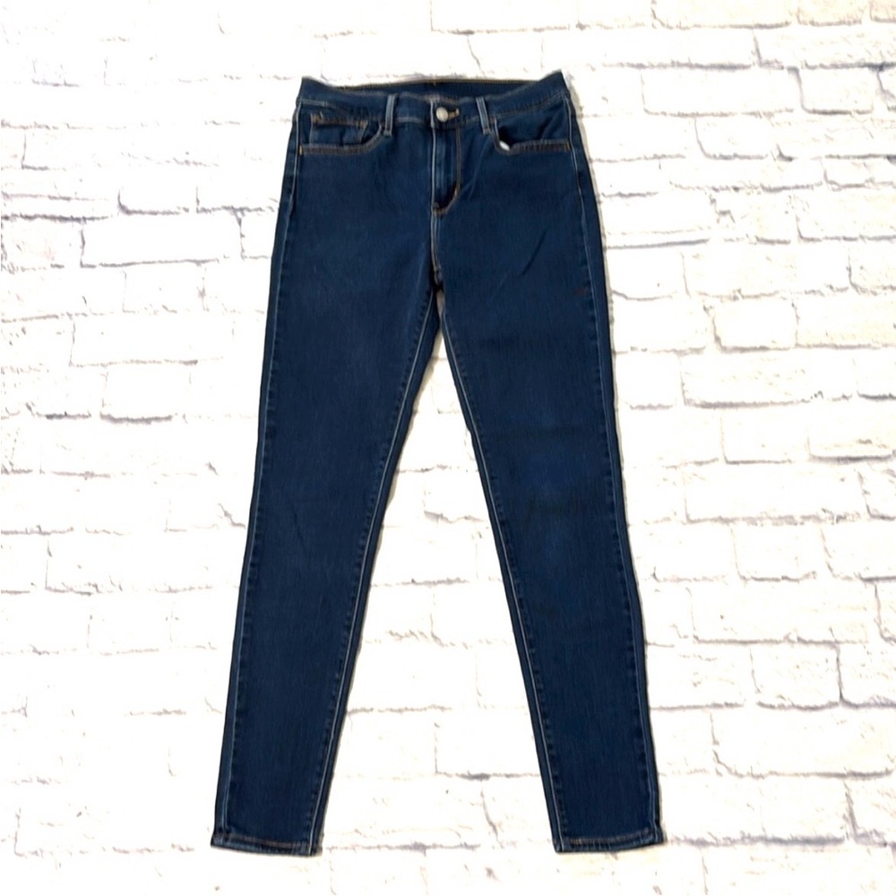 Levi’s Denim Jegging Stretchy Dark Wash Blue Jean Legging Size 28